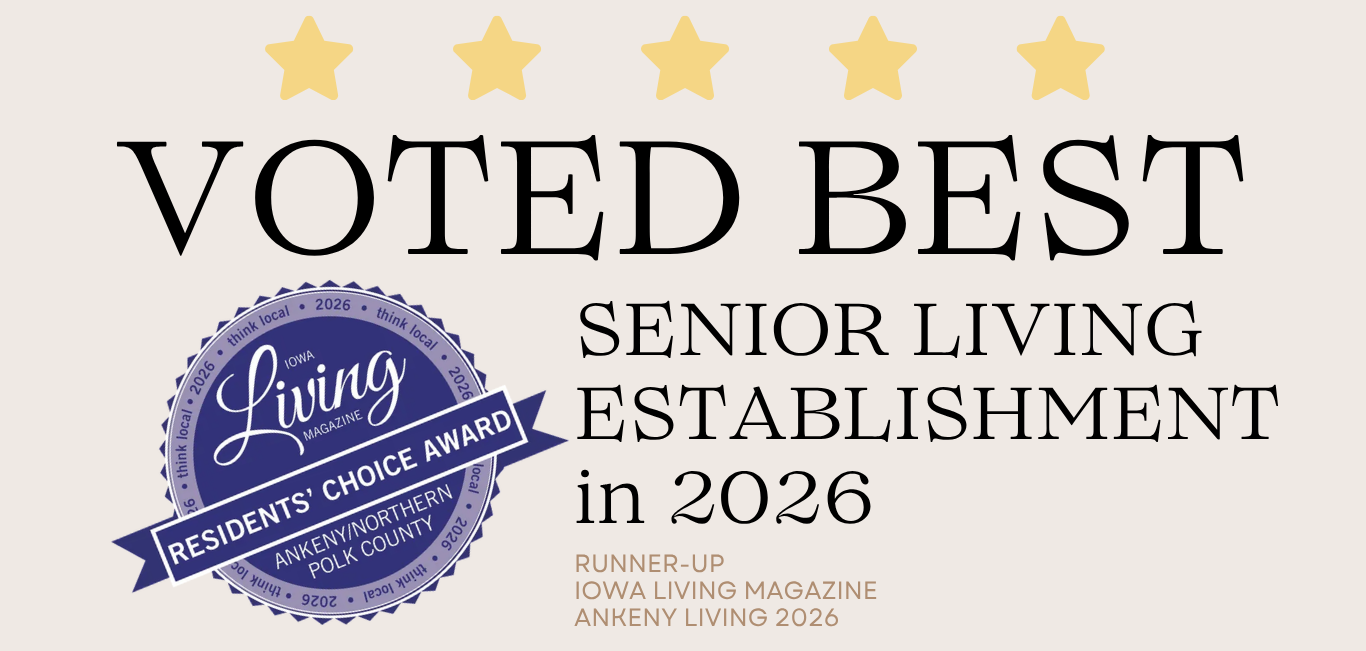 VOTED BEST SENIOR LIVING ESTABLISHMENT in 2026